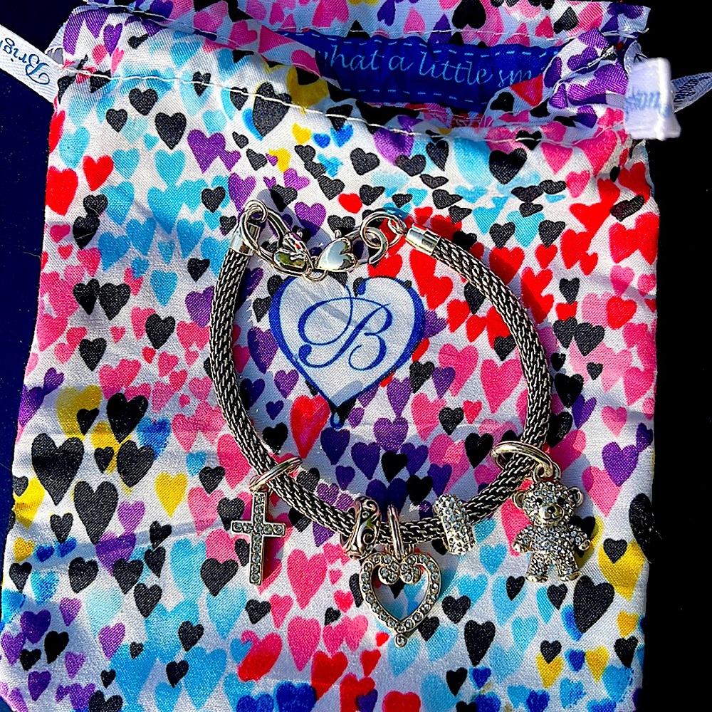 Brighton, color silver, one size